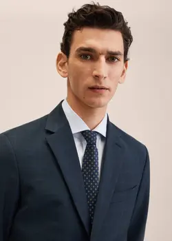 کت بلیزر سرمه ای منگو