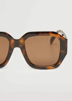 عینک آفتابی زنانه قهوه ای منگو