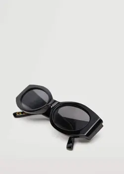 عینک آفتابی زنانه مشکی منگو