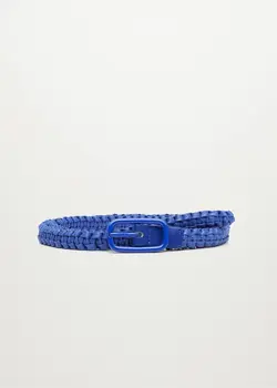 کمربند زنانه آبی منگو