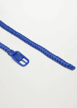 کمربند زنانه آبی منگو