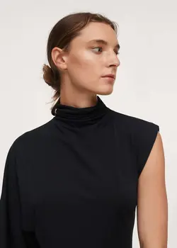 پیراهن کوتاه زنانه مشکی منگو