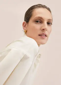 شومیز زنانه بژ منگو