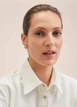 شومیز زنانه سفید منگو