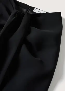 دامن زنانه مشکی منگو