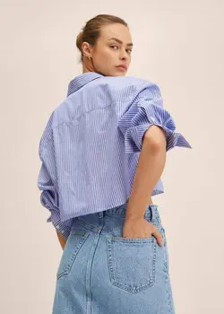 دامن زنانه آبی منگو