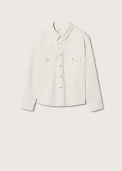 شومیز زنانه بژ منگو