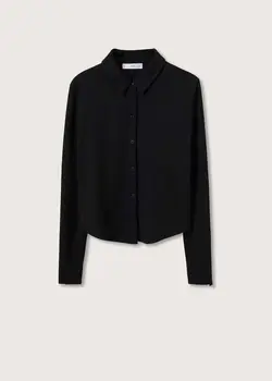 شومیز زنانه مشکی منگو