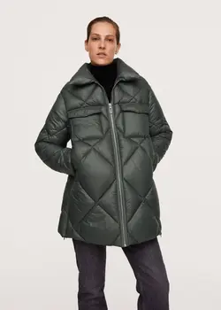 پافر زنانه خاکی منگو