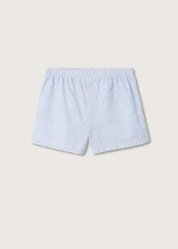 شورت مردانه آبی منگو