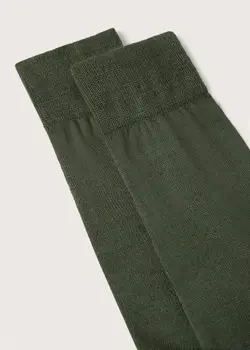 جوراب مردانه خاکی منگو