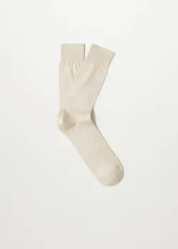 جوراب مردانه بژ منگو