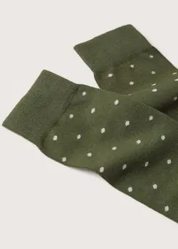 جوراب مردانه خاکی منگو