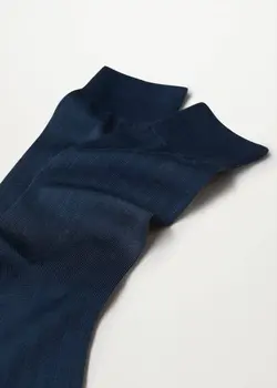 جوراب مردانه آبی منگو