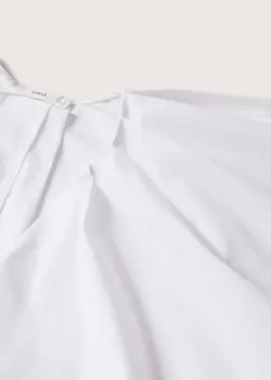 بلوز زنانه سفید منگو