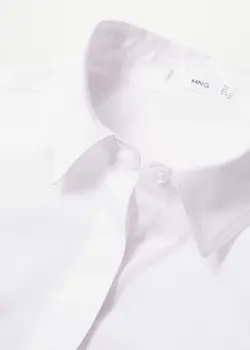 شومیز زنانه سفید تیره منگو