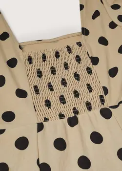 پیراهن کوتاه زنانه بژ منگو