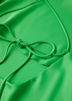 پیراهن کوتاه زنانه سبز منگو