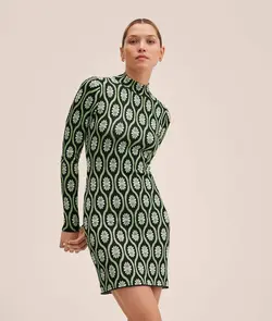 پیراهن کوتاه زنانه مشکی منگو