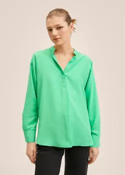 بلوز زنانه سبز منگو