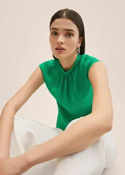 بلوز زنانه سبز منگو