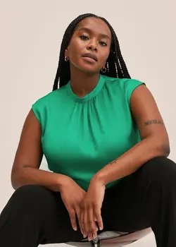 بلوز زنانه سبز منگو