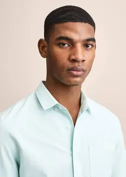 پیراهن مردانه سبز منگو