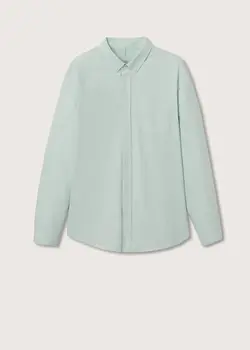 پیراهن مردانه سبز منگو