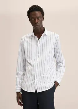 پیراهن مردانه سفید منگو