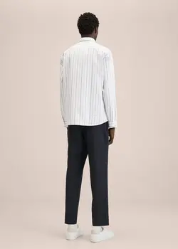 پیراهن مردانه سفید منگو