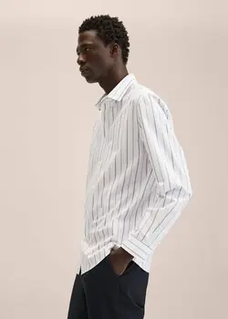 پیراهن مردانه سفید منگو