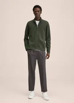 ژاکت مردانه خاکی منگو