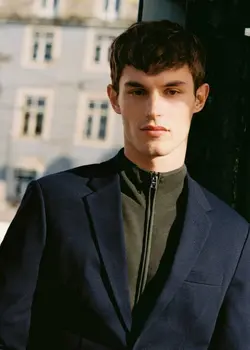 ژاکت مردانه خاکی منگو