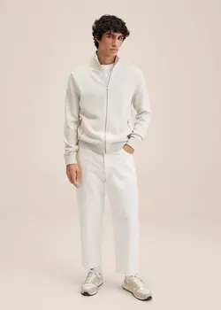 ژاکت مردانه خاکستری منگو