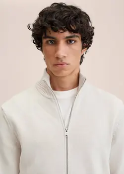 ژاکت مردانه خاکستری منگو