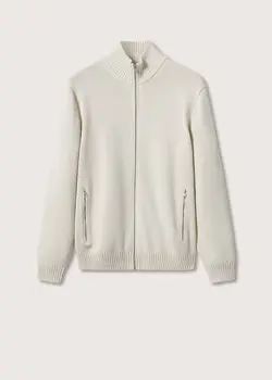 ژاکت مردانه خاکستری منگو