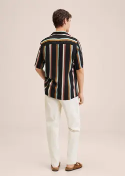 پیراهن مردانه مشکی منگو