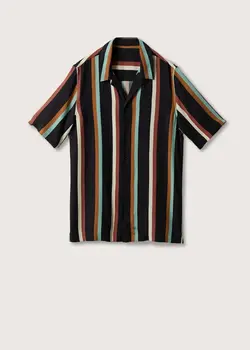 پیراهن مردانه مشکی منگو