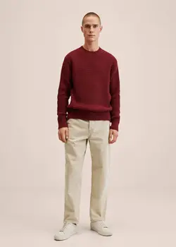 پلیور مردانه زرشکی منگو