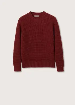 پلیور مردانه زرشکی منگو