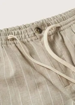 شلوار پارچه ای مردانه قهوه ای منگو