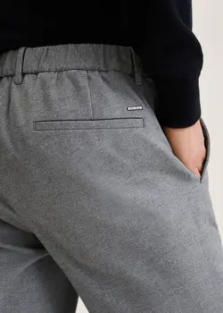 شلوار پارچه ای  مردانه خاکستری منگو