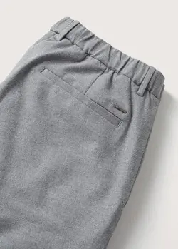 شلوار پارچه ای  مردانه خاکستری منگو