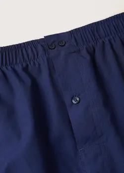 شورت باکسر مردانه سرمه ای منگو