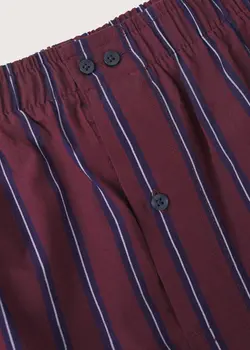 شورت باکسر مردانه زرشکی منگو