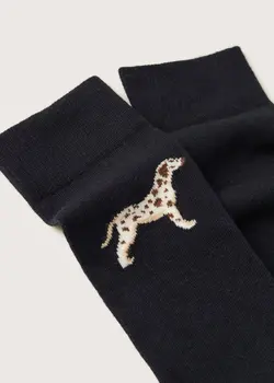 جوراب مردانه سرمه ای منگو