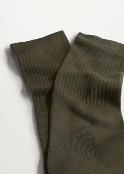 جوراب مردانه سبز منگو