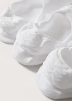 جوراب مردانه سفید منگو