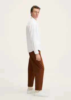 پیراهن مردانه سفید منگو