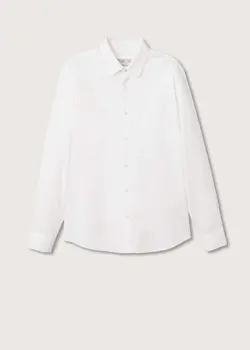 پیراهن مردانه سفید منگو